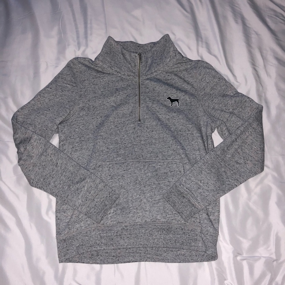 VS Pink Half-Zip - Picture 1 of 3